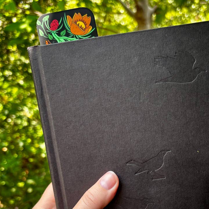 Petrichor & Co. - Wholesale Bookmark - Floral Bookmark - Foil Details6