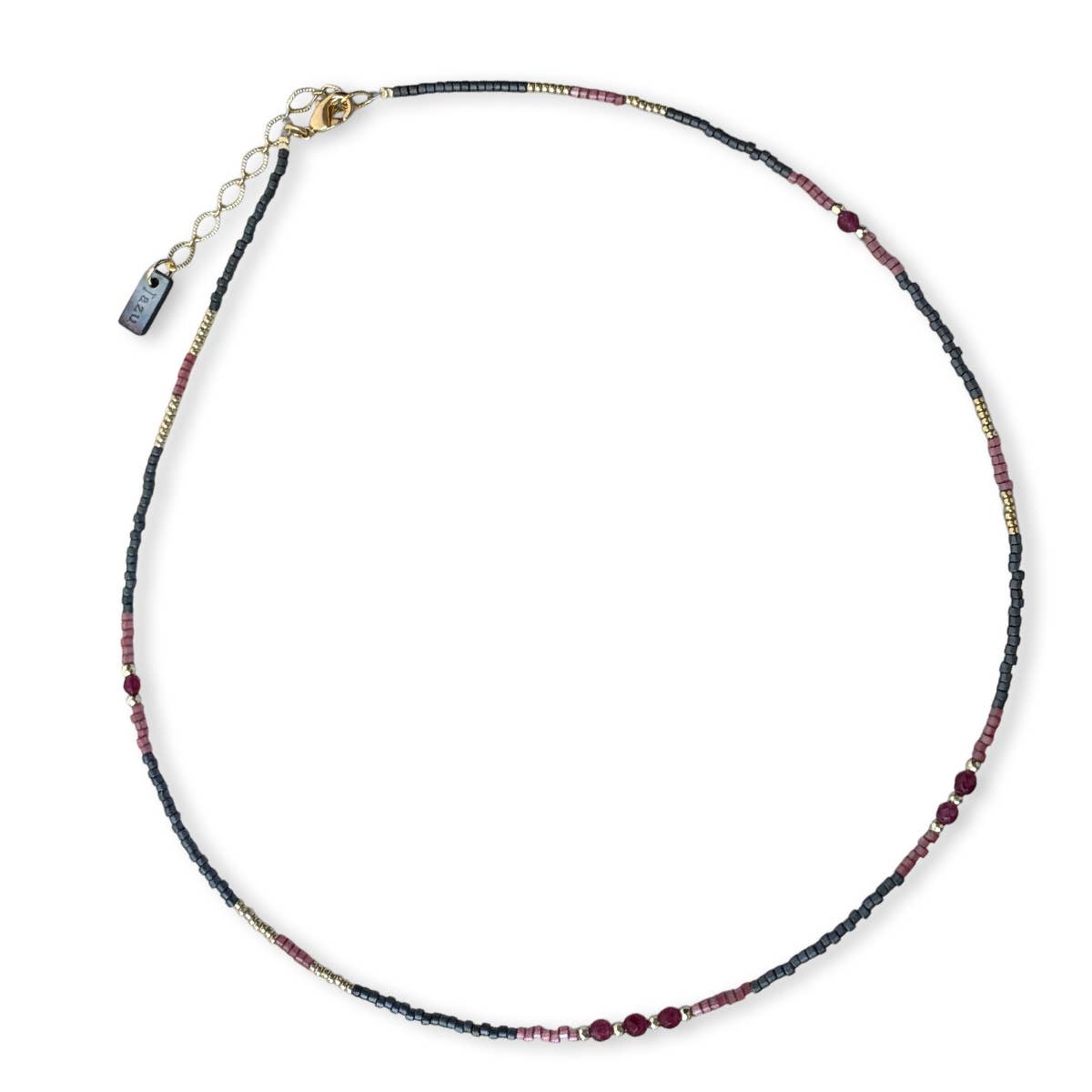 Jazu Jewellery – Colar com abas por atacado – Colares com contas e pedras semipreciosas16