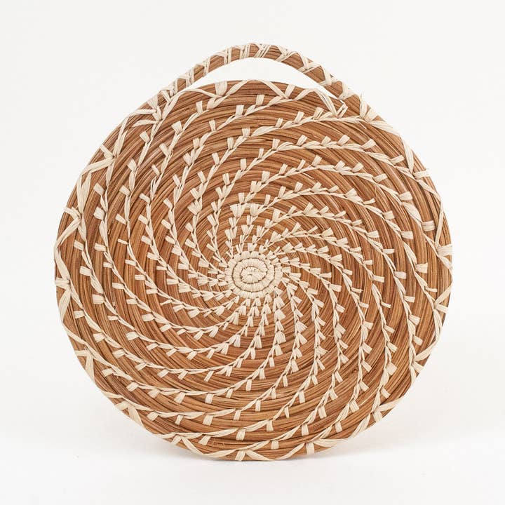 Mayan Hands - Wholesale Trivet - Hanging Pine Needle Trivet0