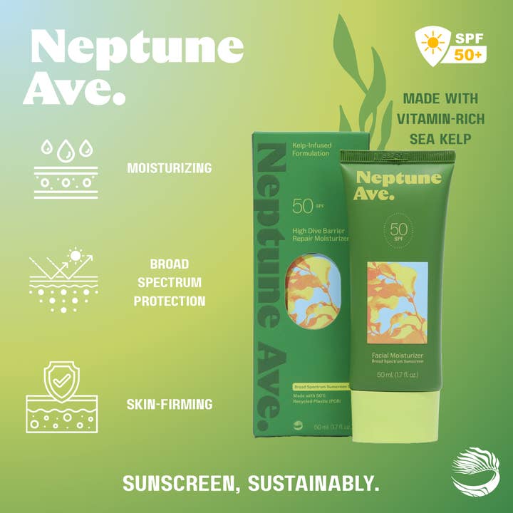 Neptune Ave. - Wholesale Sunscreen - Barrier Repair Sunscreen SPF 5013