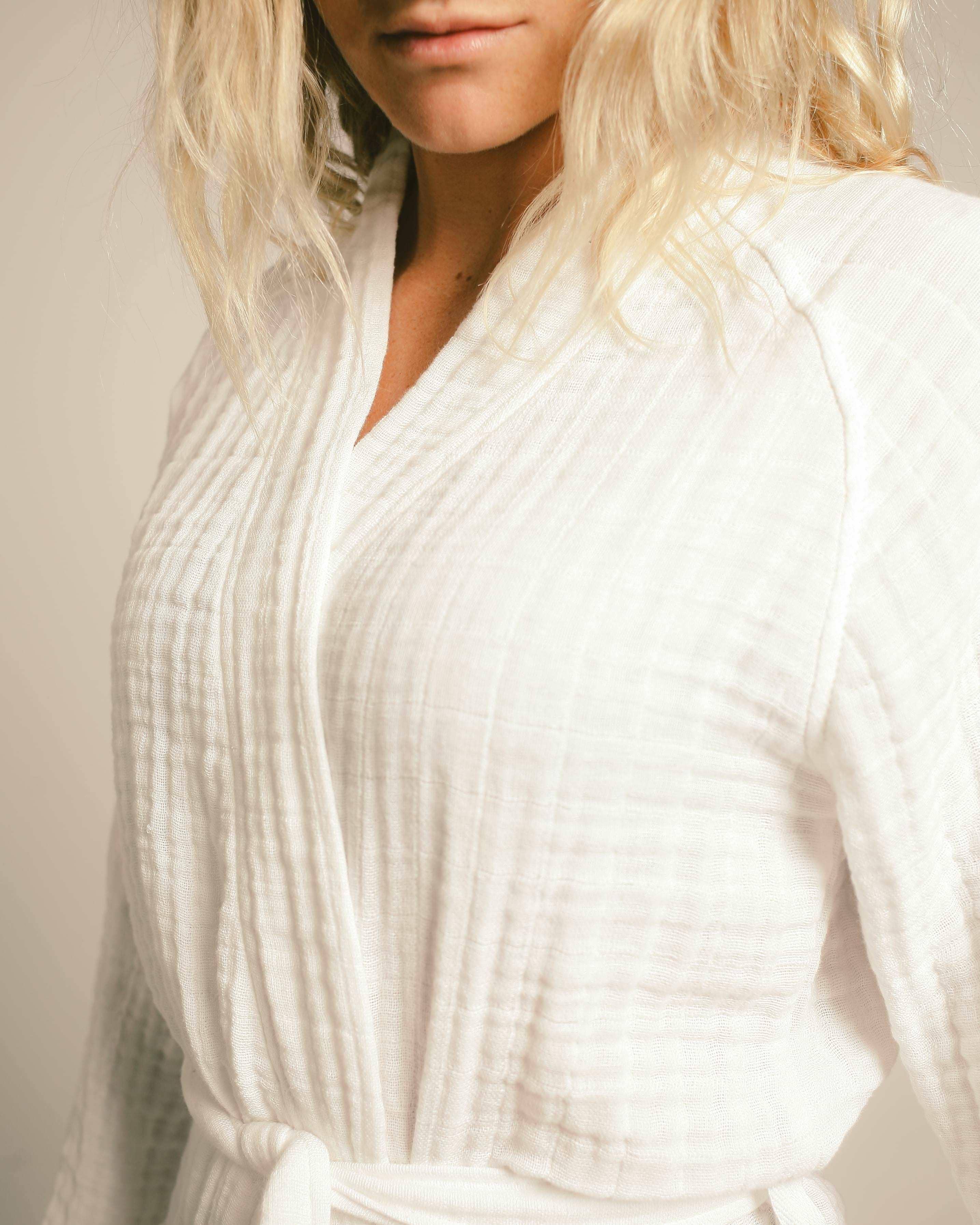 Happy Place Brand - Wholesale Robe - Women's - Organic Gauzy Robe16