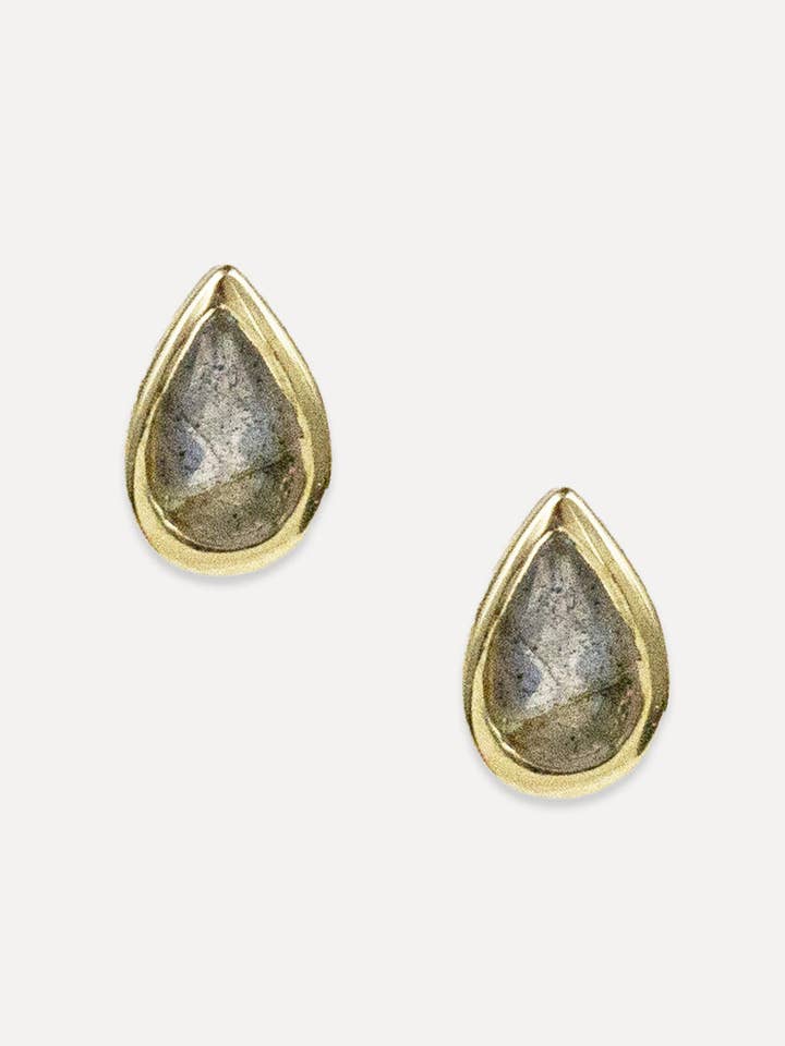 Pear Studs for wholesale by Lulu Designs