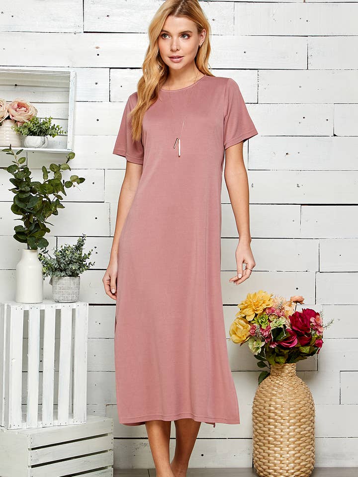 Skugga Utskuren Midiklänning för wholesale av Sweet Lemon