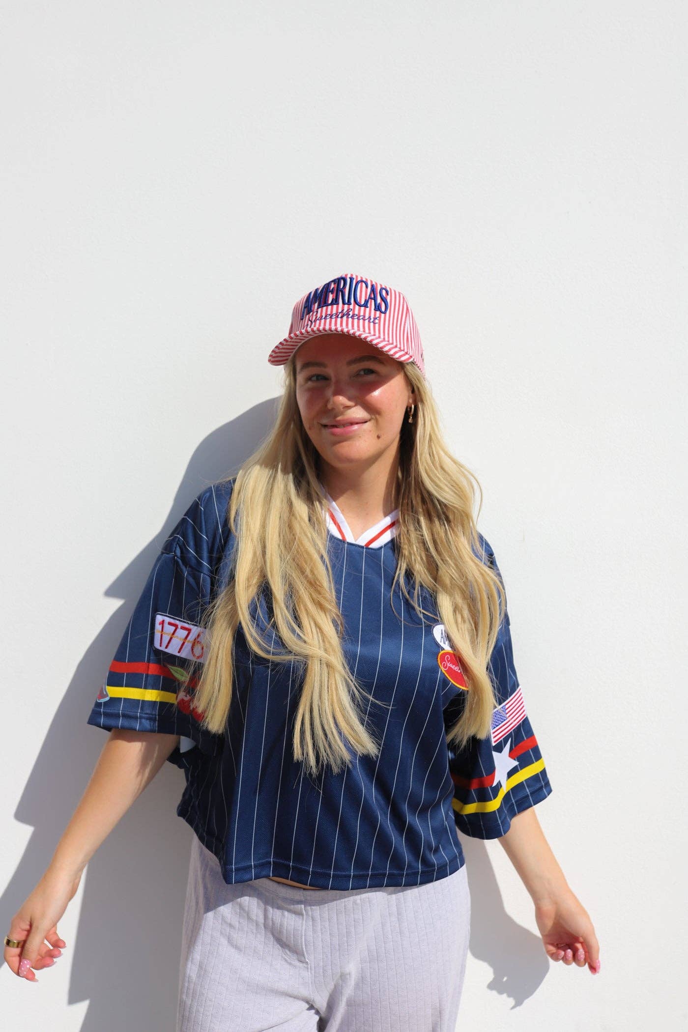 KAXI - Wholesale T-Shirt - Women's - AMERICA'S SWEETHEART JERSEY (2 COLORS)11