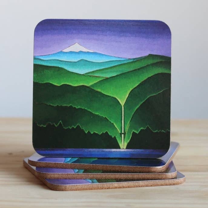 Sous-verres Multnomah Falls pour la vente par IamBibby