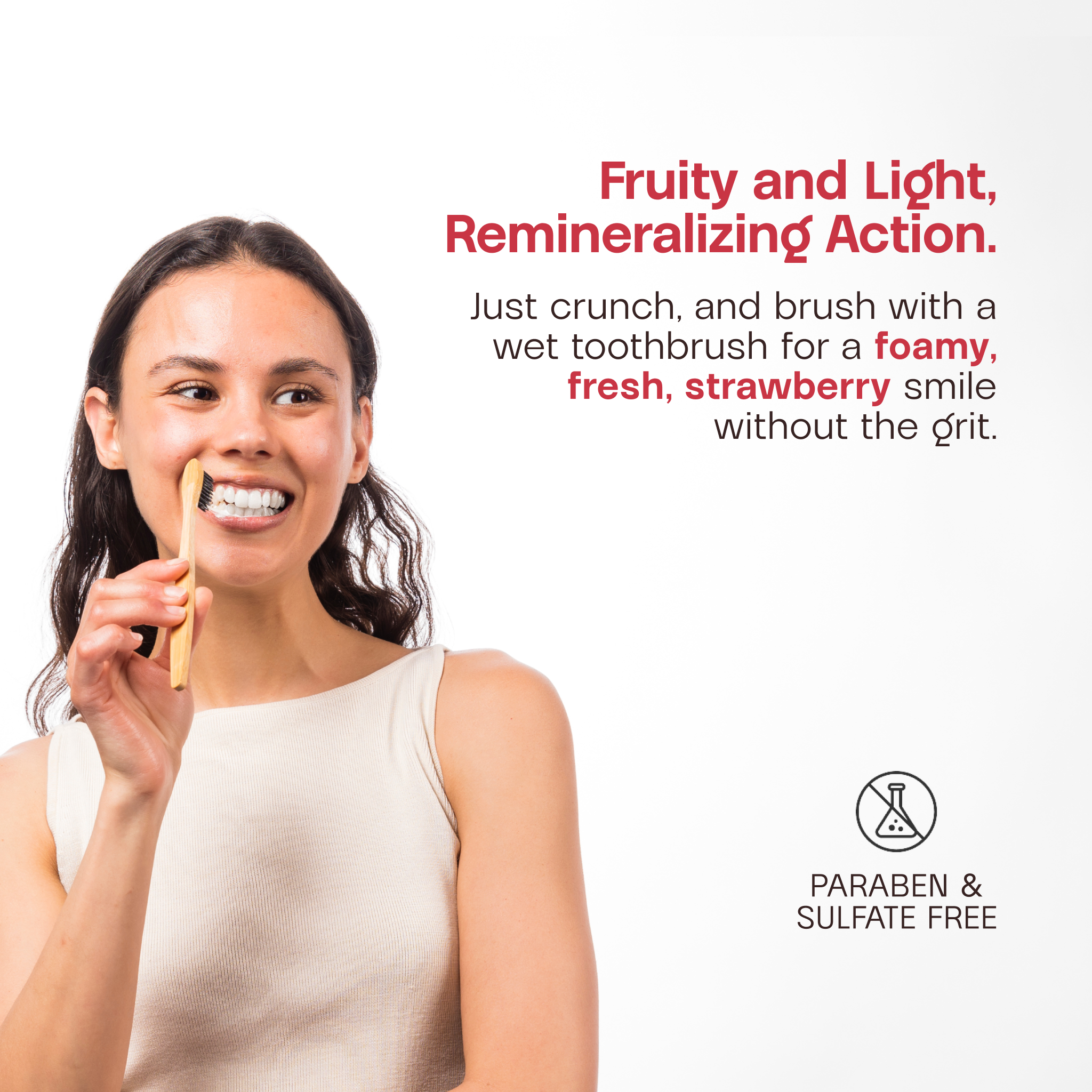 Kaylaan Toothpaste and Mouthwash Tablets - Wholesale Toothpaste - Kaylaan Strawberry Toothpaste Tablets – Fluoride-Free Tin 4