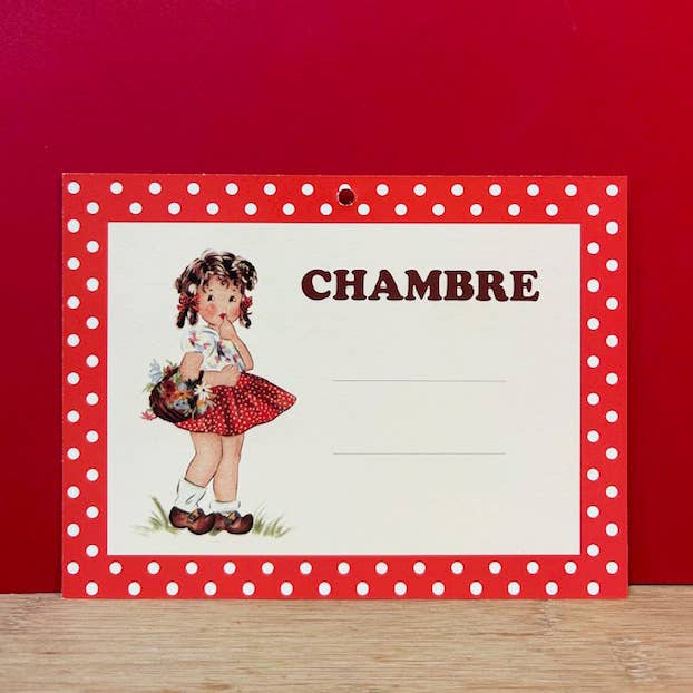 Door sign - Girl's room for wholesale by LUDOM EDITION