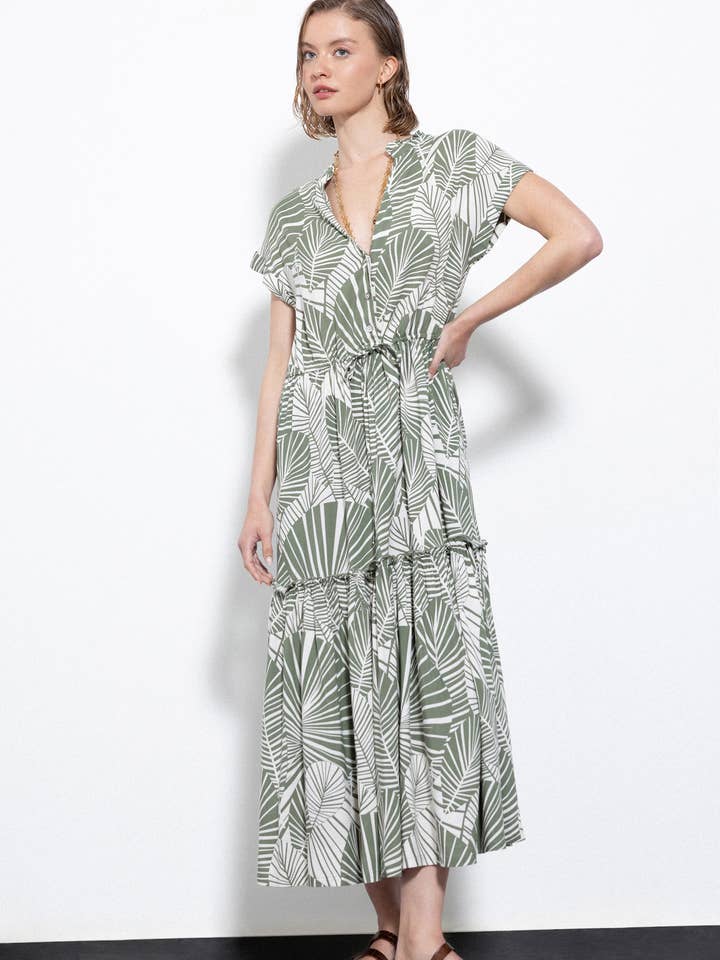 Abito stampato (405610-188) per la vendita all'ingrosso da parte di Lanidor