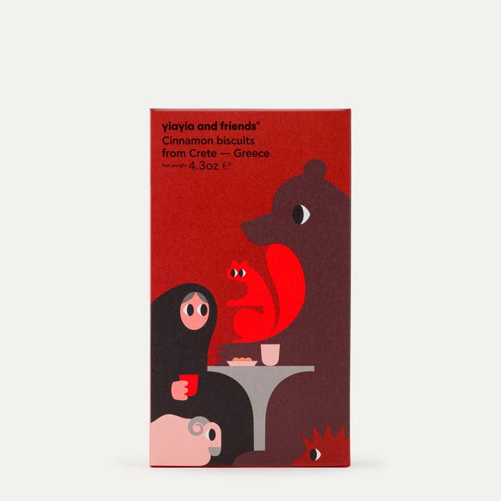 Cinnamon biscuits from Crete for wholesale by Yiayia and Friends US