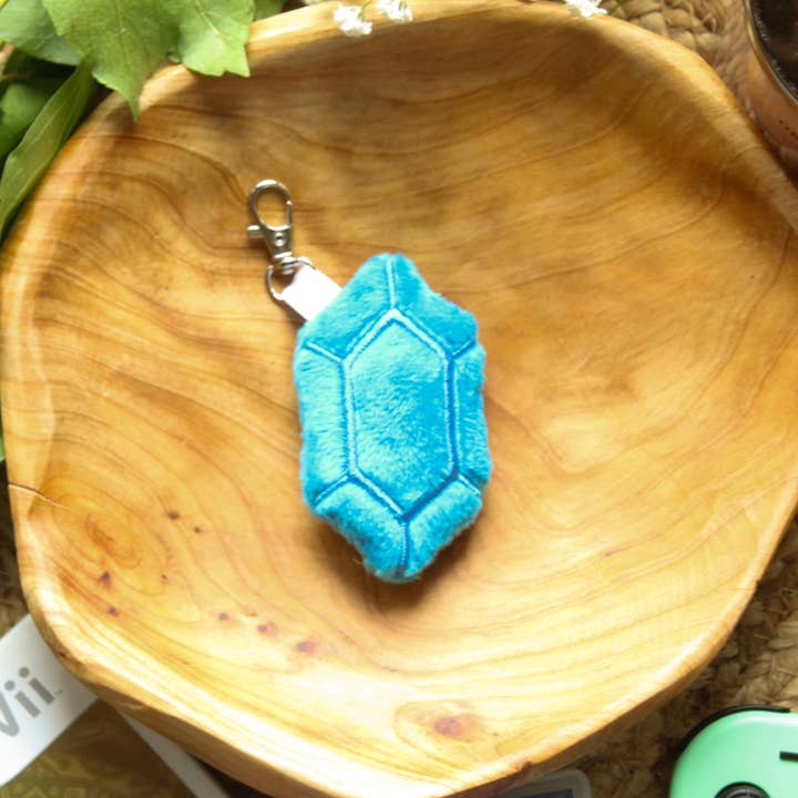 Mamukeeto - Vendita all'ingrosso Portachiavi - Unisex - Portachiavi Peluche Rupia di Legend of Zelda | Fatto a mano | Colori multipli | 3" x 2"4