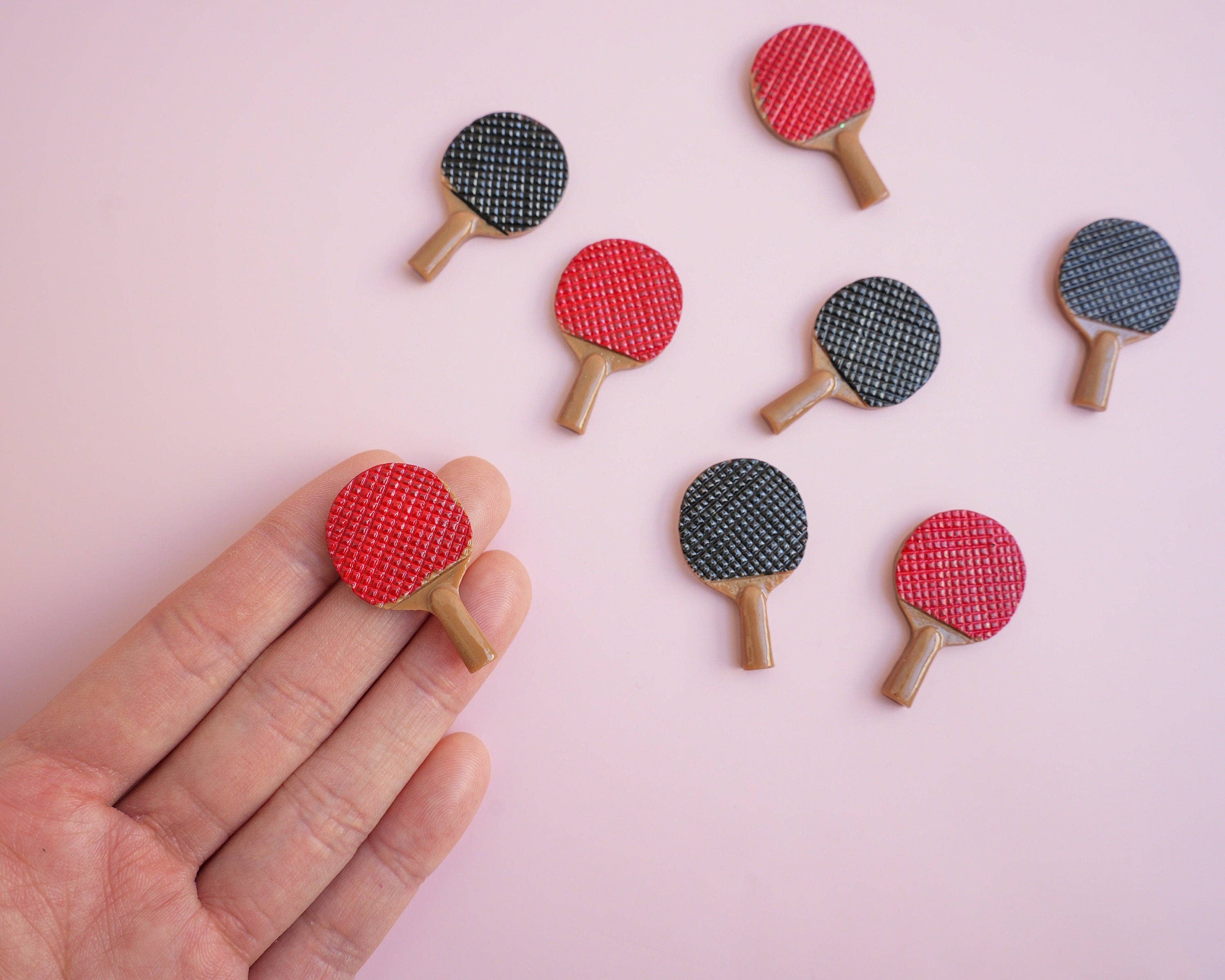 Mini Story Co – wholesale Lapel pin/button – Ping Pong Bat Pin | Table Tennis Brooch | Sports Accessories | Table Tennis Bat Pins | Miniature Pins | Gift for Ping Pong Player7