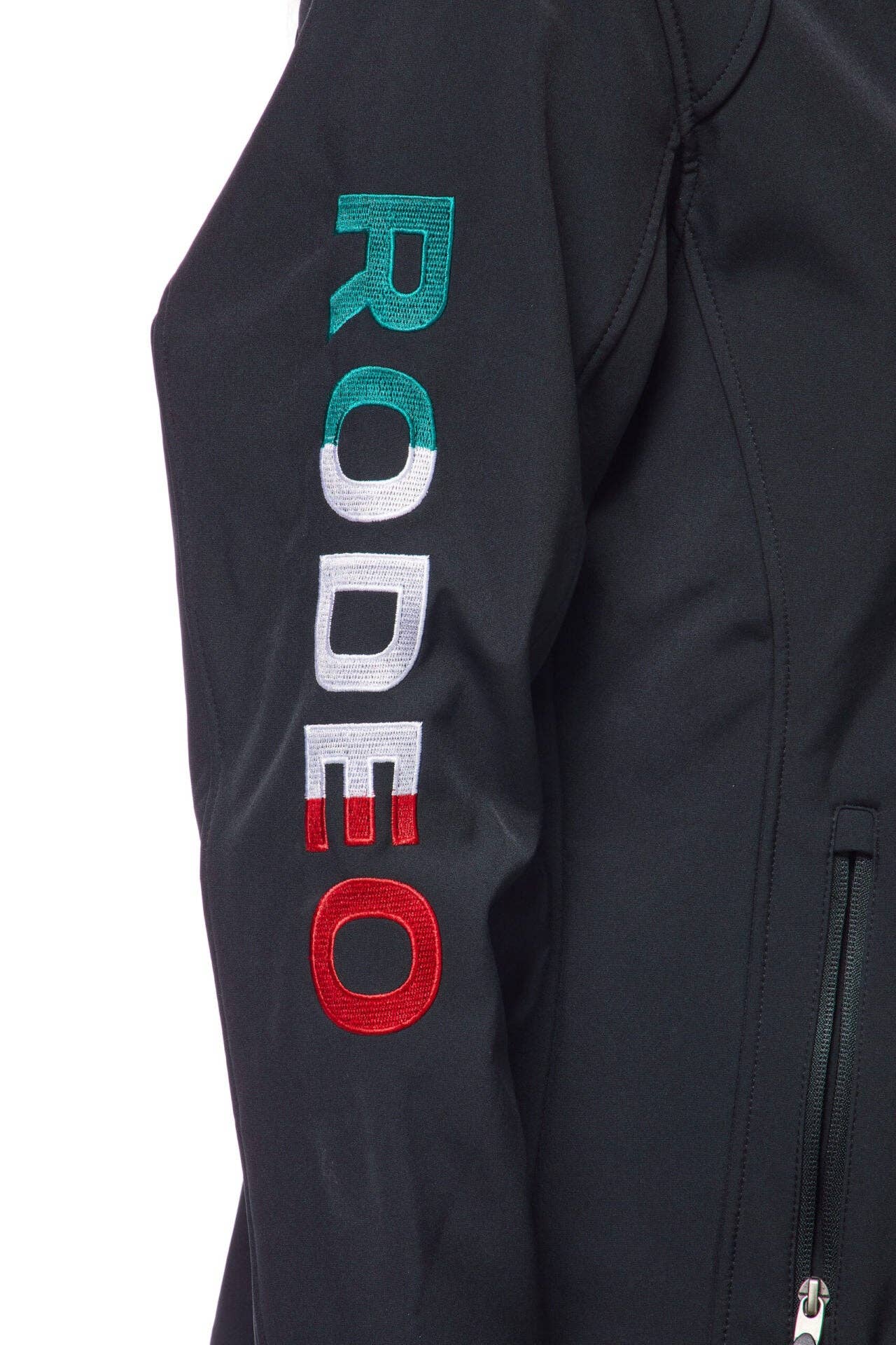 Rodeo Clothing - Wholesale Jacket - Women's - Women's Softshell Rodeo Embroidery Fleece-Lined Jackets3