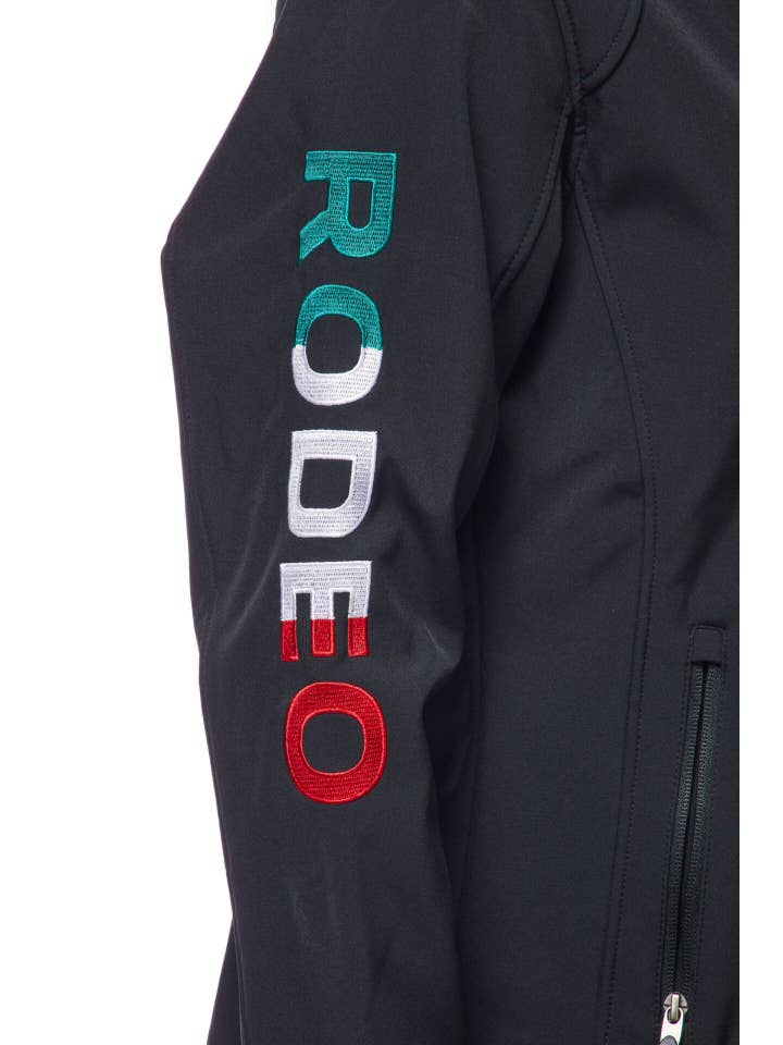 Rodeo Clothing - Wholesale Jacket - Women's - Women's Softshell Rodeo Embroidery Fleece-Lined Jackets3