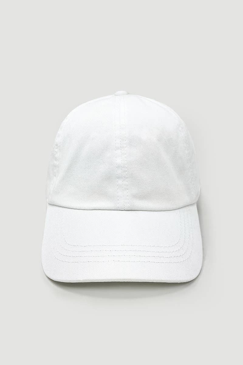 David And Young - Wholesale Baseball Cap - Unisex - GWCAP18670 - Stone Washed Twill 6 Panel Baseball Cap10