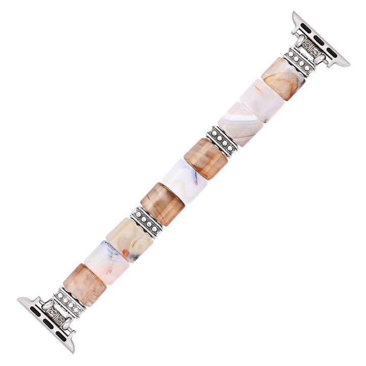 Cape Diablo - Wholesale Watch Band/Strap - Unisex - Sacred Sands Agate Stretch Apple Watch Strap