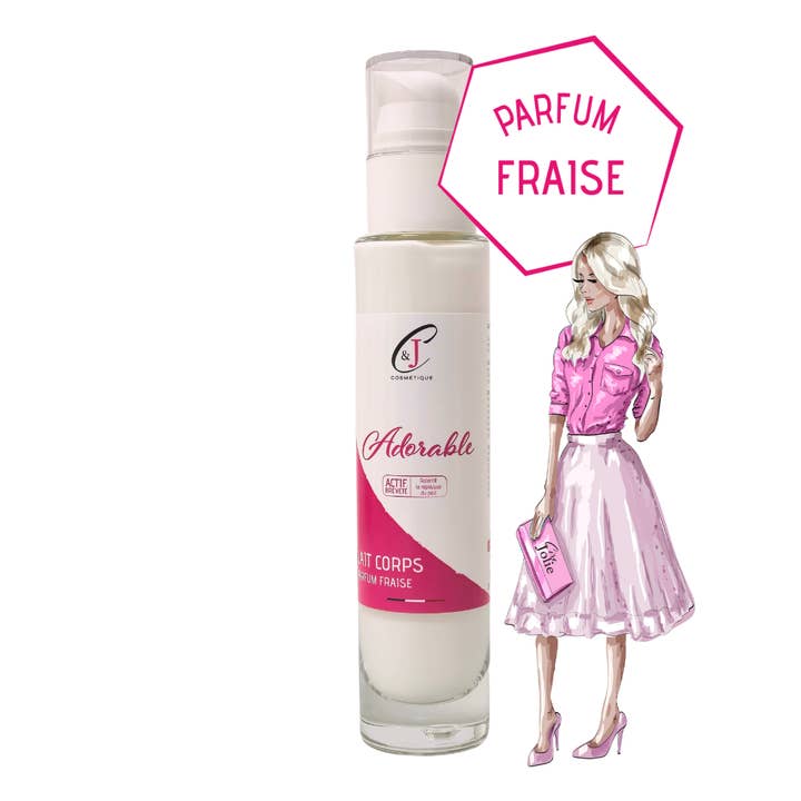 Cire & Jolie - Wholesale Bath & Body Set - Sublime Adorable Pack - Wild Strawberry Perfume4