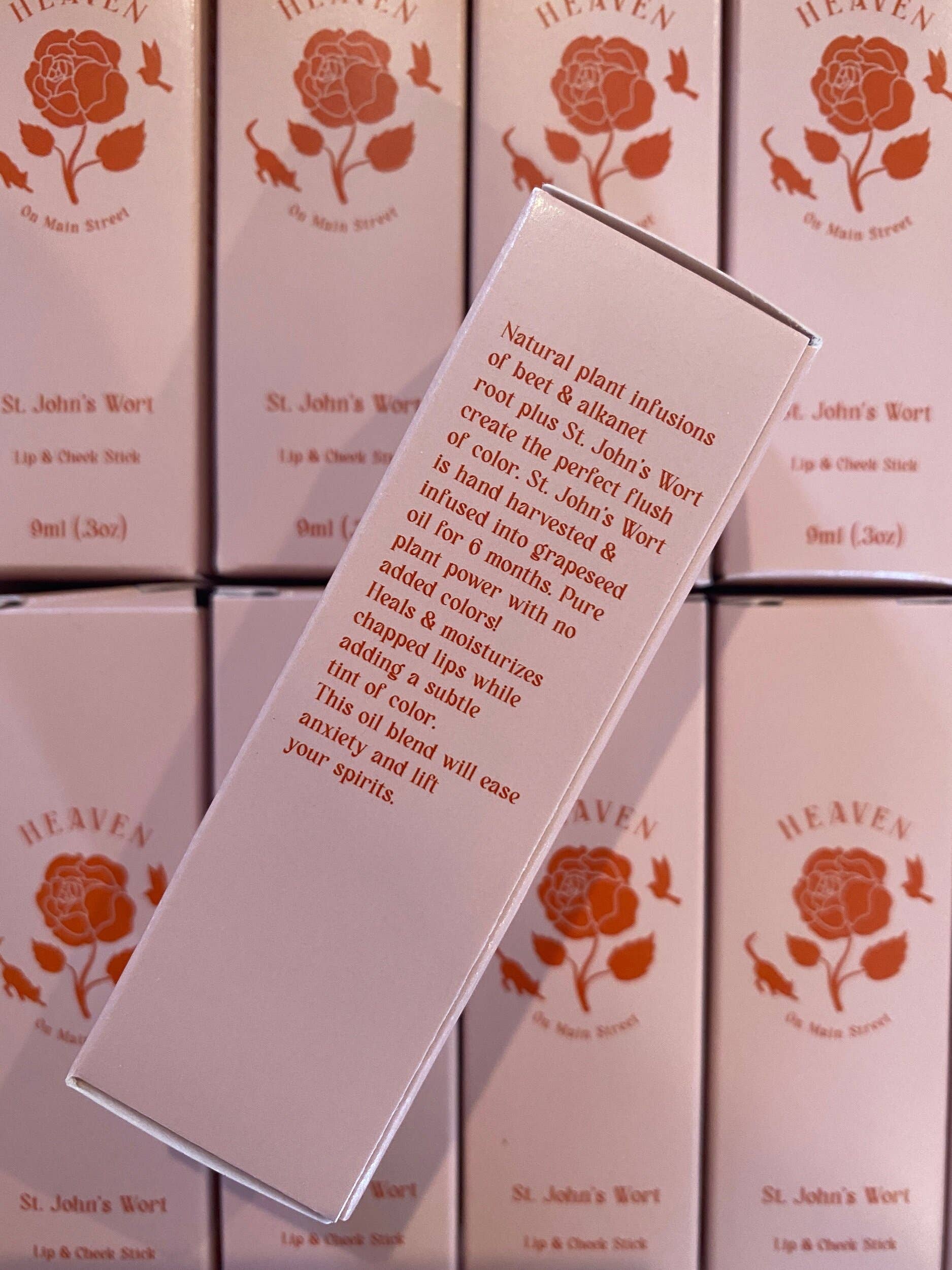 Heaven on Main Street - Venta al por mayor Bálsamos labiales - Hierba de San Juan Labios y Mejillas3