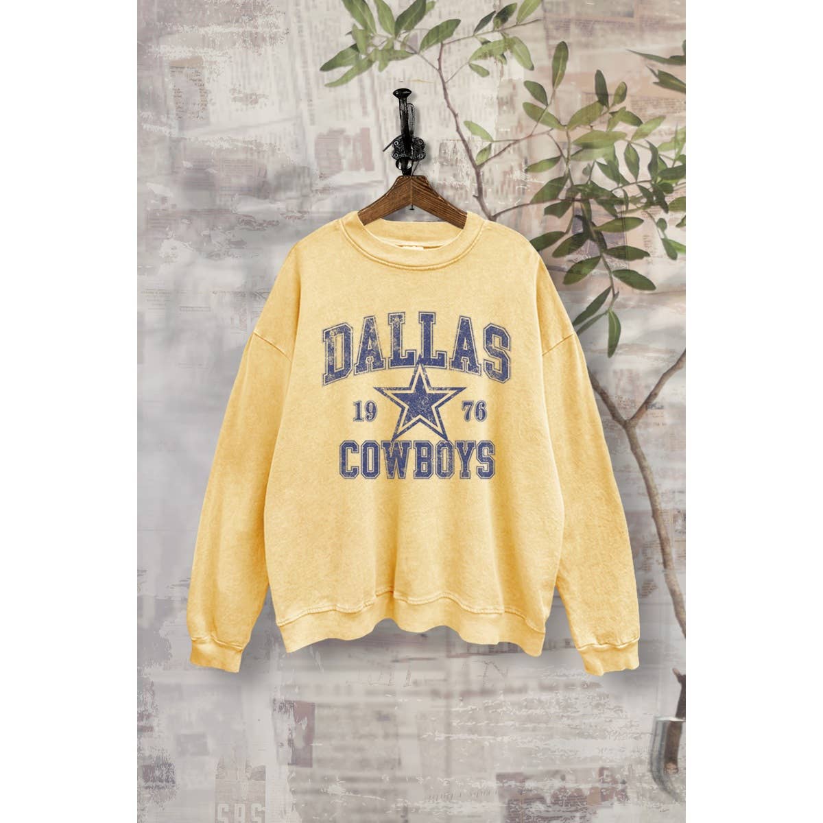 PINK NABI - Wholesale T-Shirt (Graphic) - Women's - P7414 - DALLAS COWBOYS 1976 VINTAGE SWEATSHIRT2