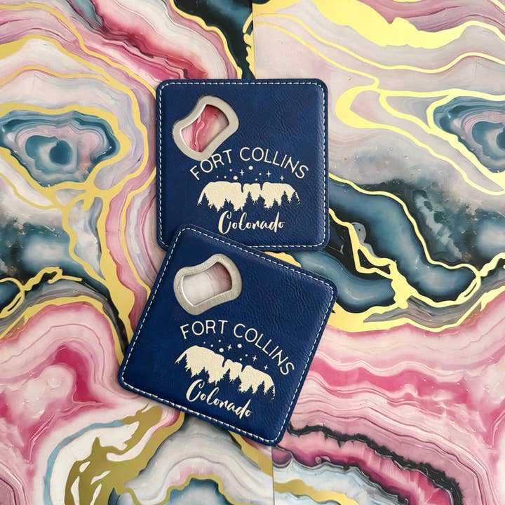 Horsetooth Coaster for wholesale by Around FoCo