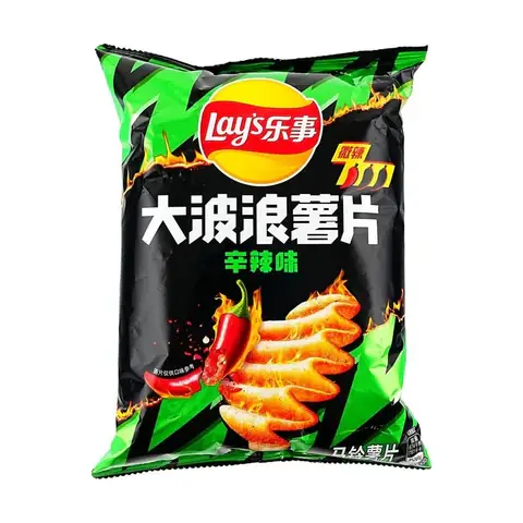 Pops Distro Inc - Wholesale Chips - Lay's Wavy Pure Spicy smaak (70 g) (China) 6-pack0