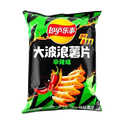 Pops Distro Inc - Wholesale Chips - Lay's Wavy Pure Spicy smaak (70 g) (China) 6-pack