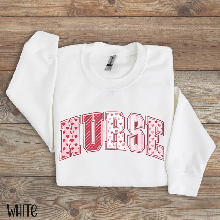 Nurse Valentines Day Sweatshirt, Valentine Nursing Shirt for wholesale by NVC Ecommerce LLC