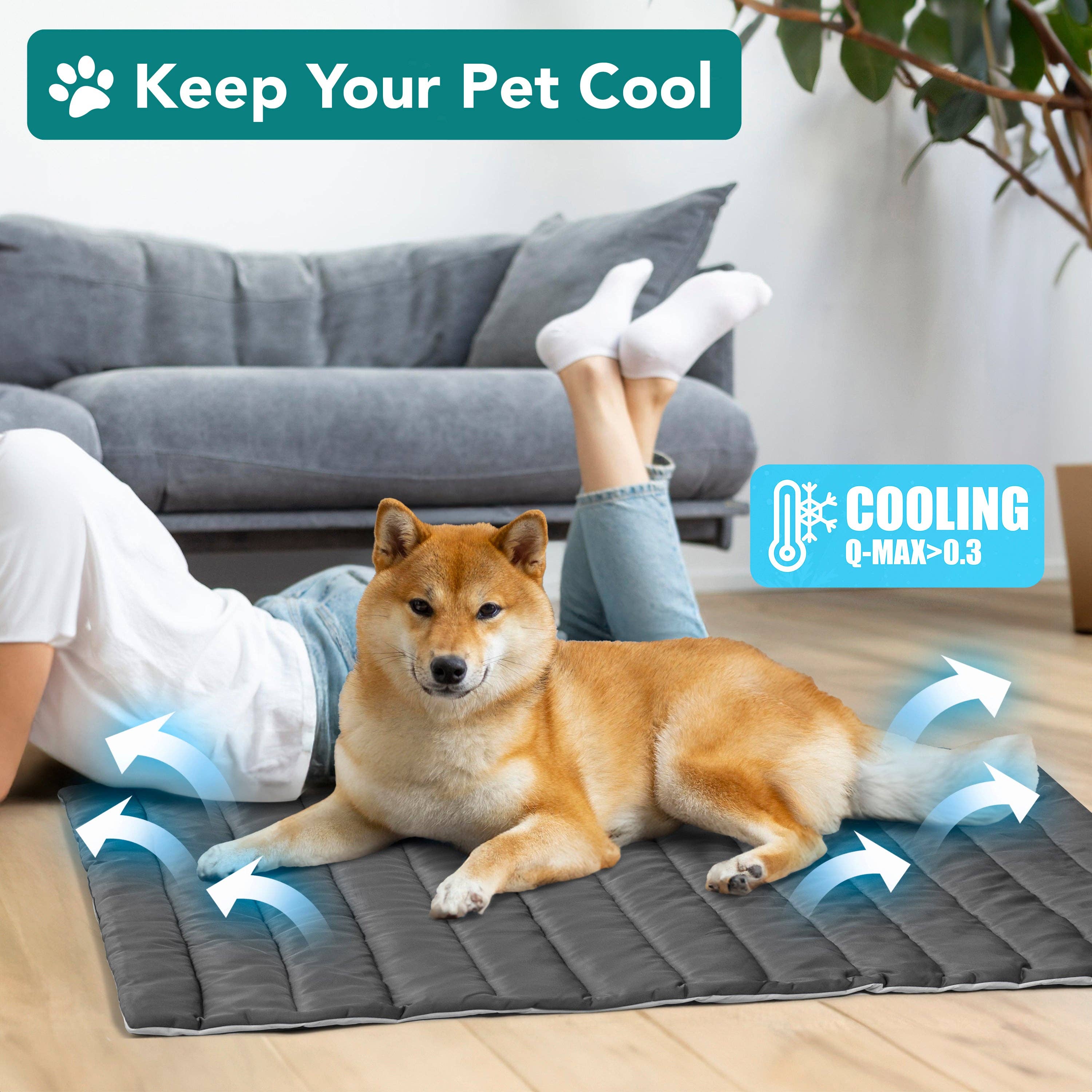 PetAmi - Venta al por mayor Manta - Gatos y perros - Manta para mascotas con tecnología premium de enfriamiento13