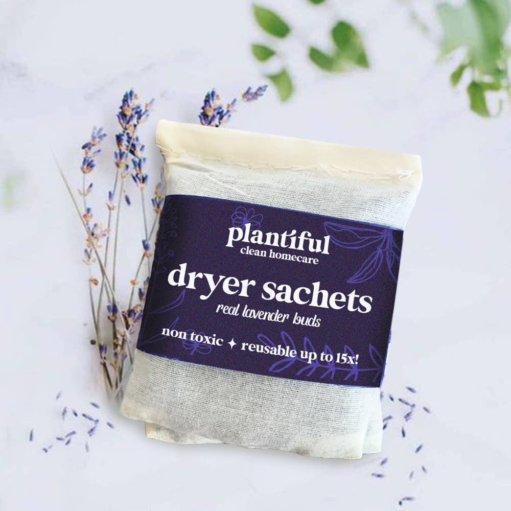 Plantiful Clean - Wholesale Sachet - Lavender Dryer Sachets (2/pack)1