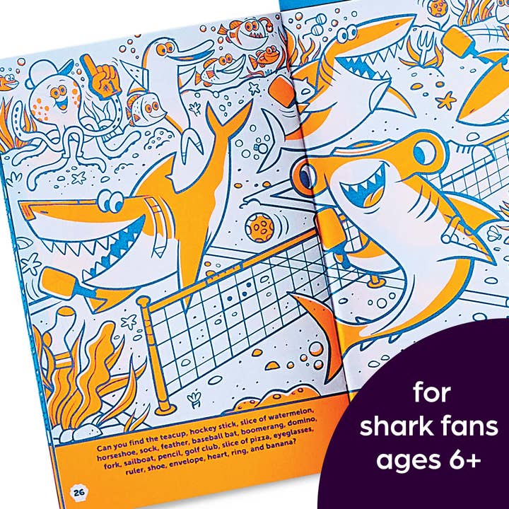 Highlights for Children - Wholesale Coloring & Activity Book - Kids & Baby - Neon Shark Hidden Pictures Puzzles5