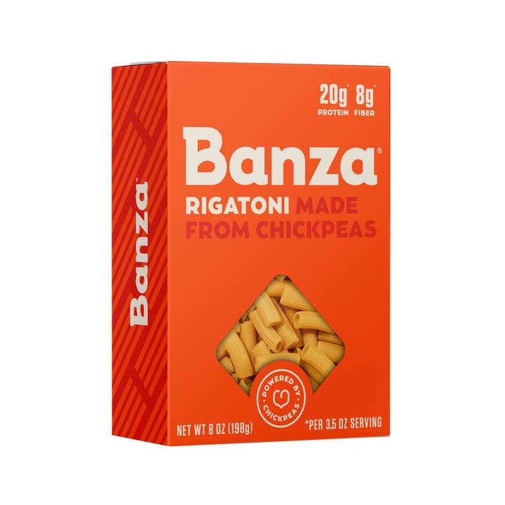 Banza - Wholesale Pasta - Banza Rigatoni 6-Pack | High Protein, Lower Carb, GF Pasta