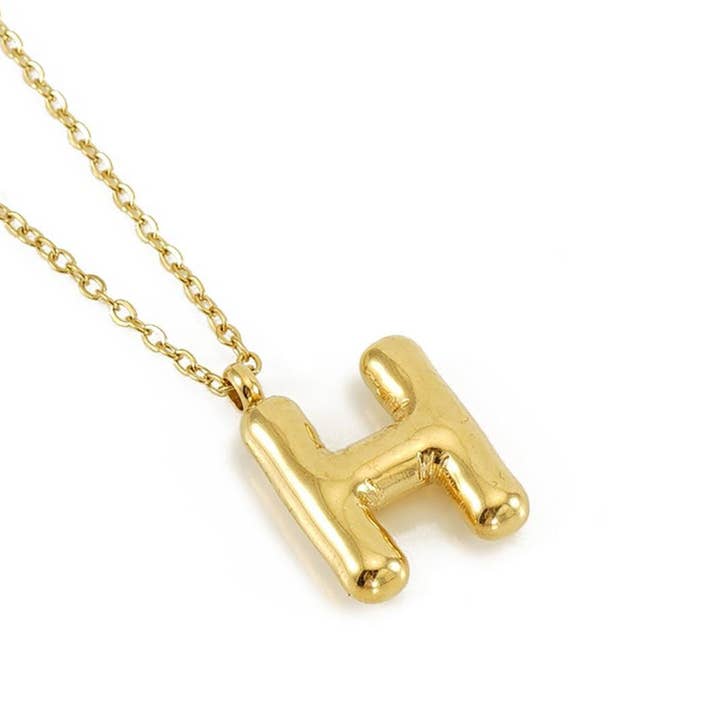 Embellish Your Life - Wholesale Pendant/Charm Necklace - Balloon Initial Necklace6
