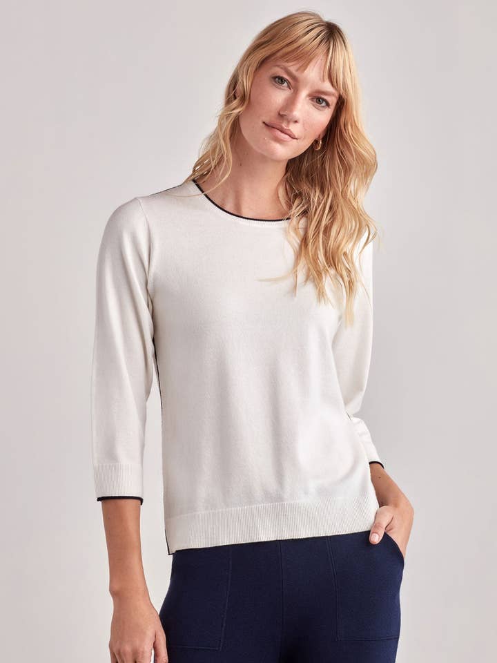 BLAIR CREW NECK SWEATER for wholesale by Ellen Tracy