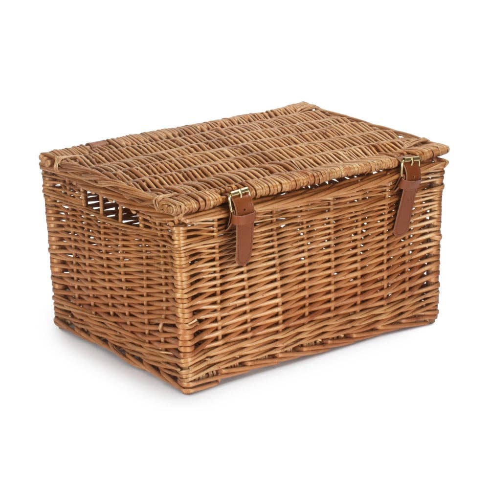 Red Hamper - Wholesale Picnic Basket - Light Steamed Windsor Wicker Picnic Basket8