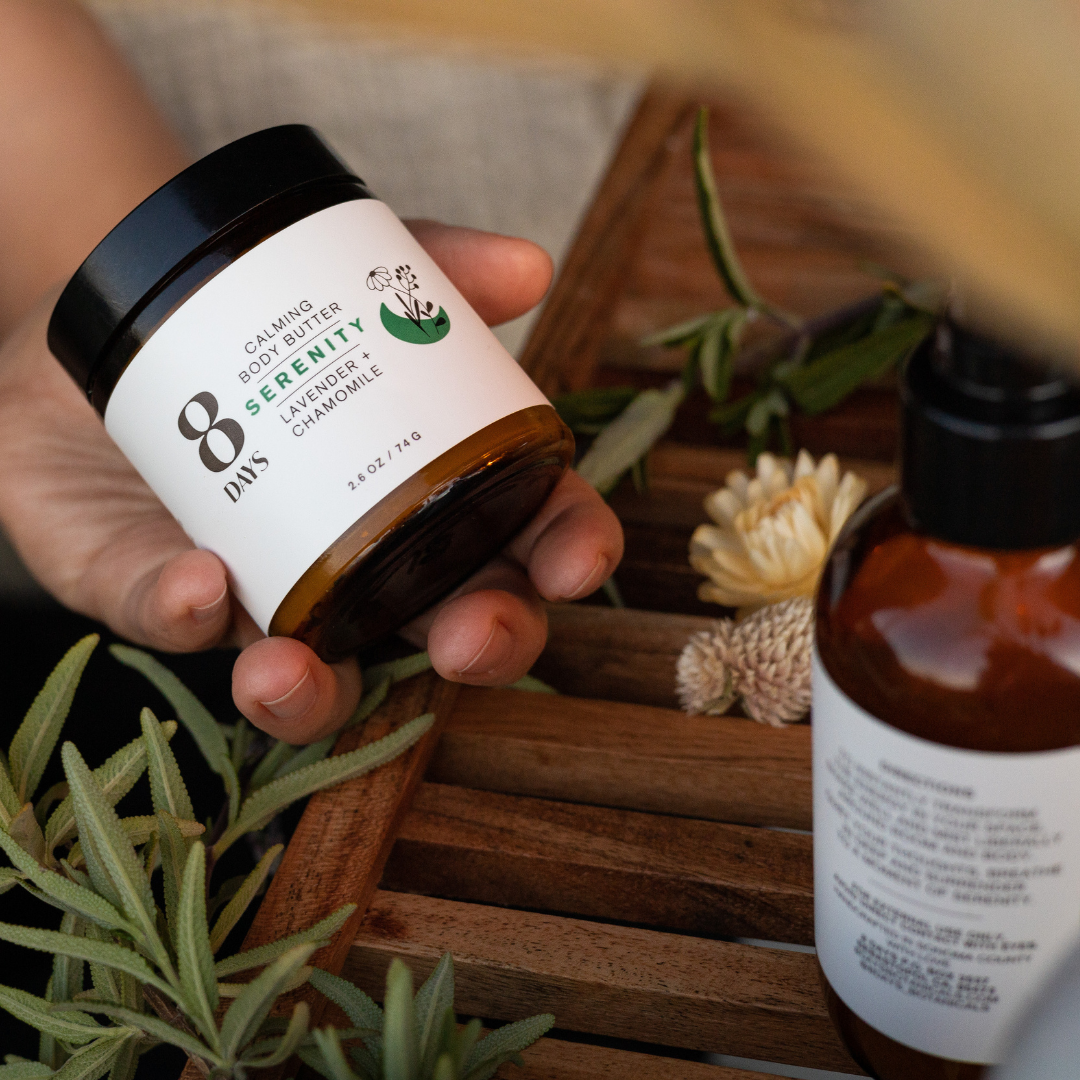 8 Days Botanicals - Wholesale Body Balm/Butter - Serenity Body Butter6