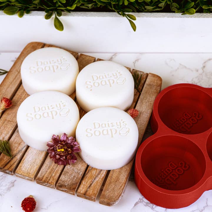 Siligrams - Wholesale Craft Supplies - Custom Design 3" Soap Mold4