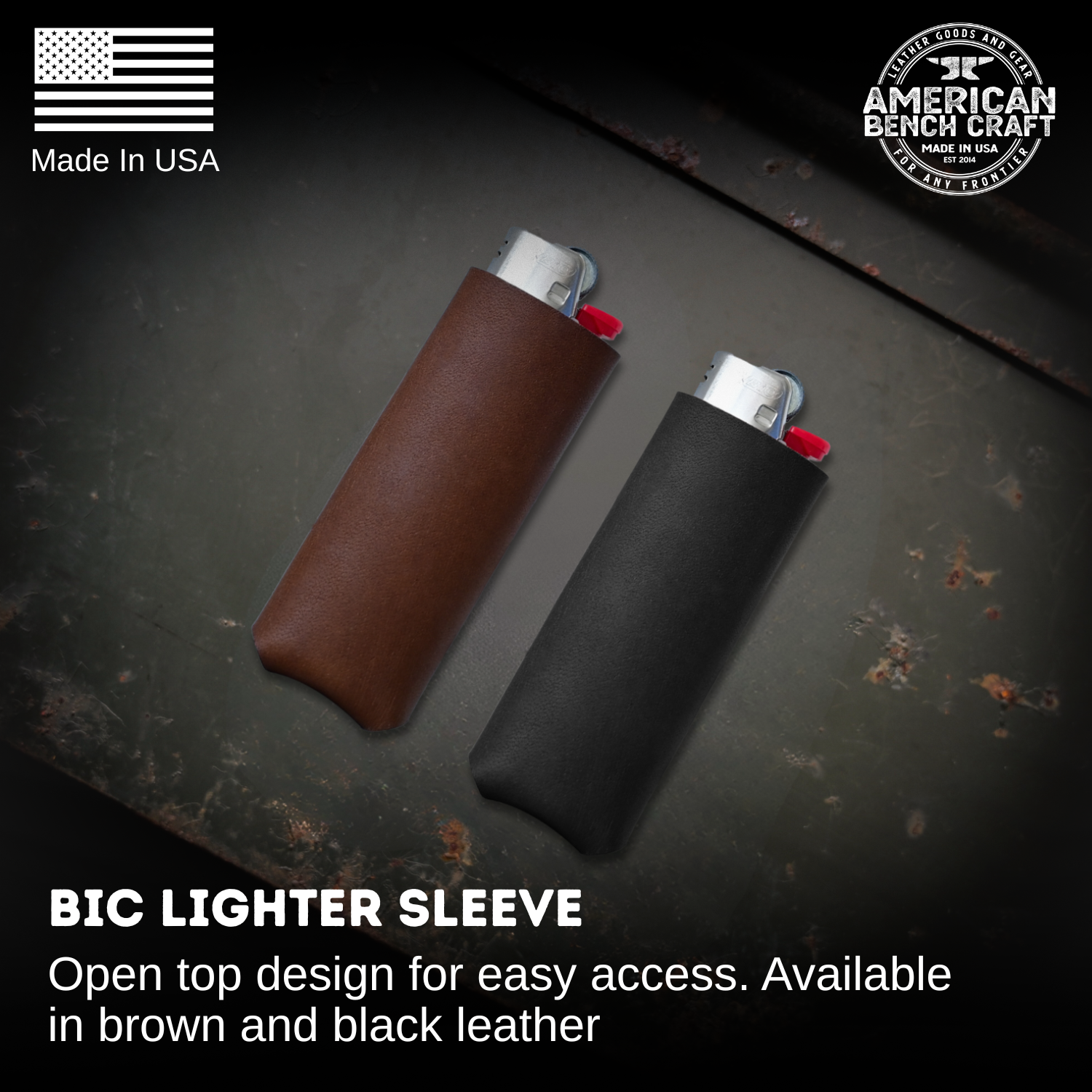 American Bench Craft – wholesale Tändare – BIC Tändare Fodral2