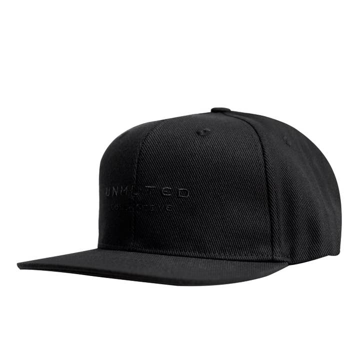 Jameson Black Canvas Snapback Hat | Luxury Cotton | Man Caps for wholesale on Faire