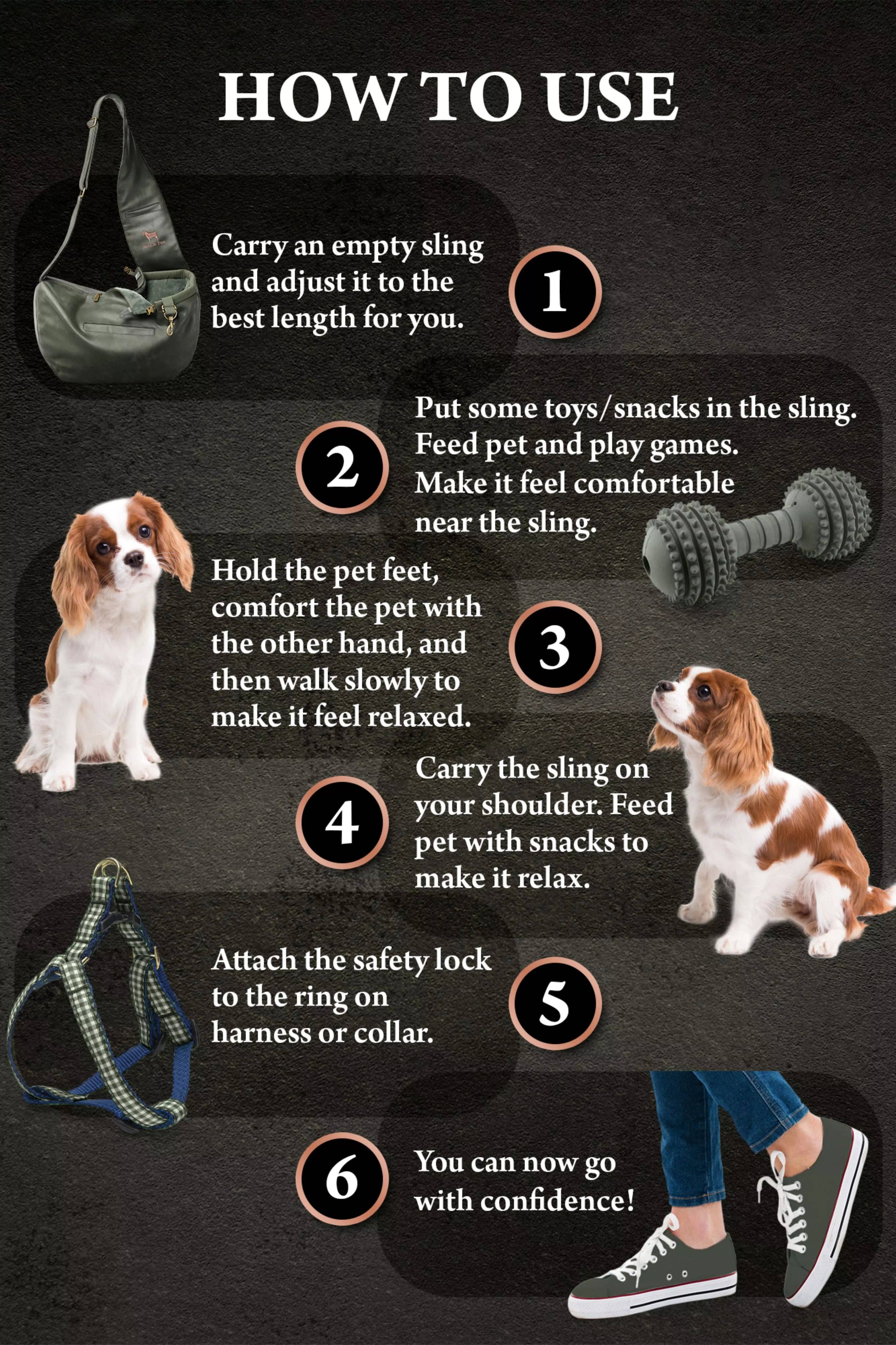 NOAH AND PAW LLC - Vente Caisse de transport – chat et chien - Porte-animal en bandoulière en cuir vegan avec triple sécurité13