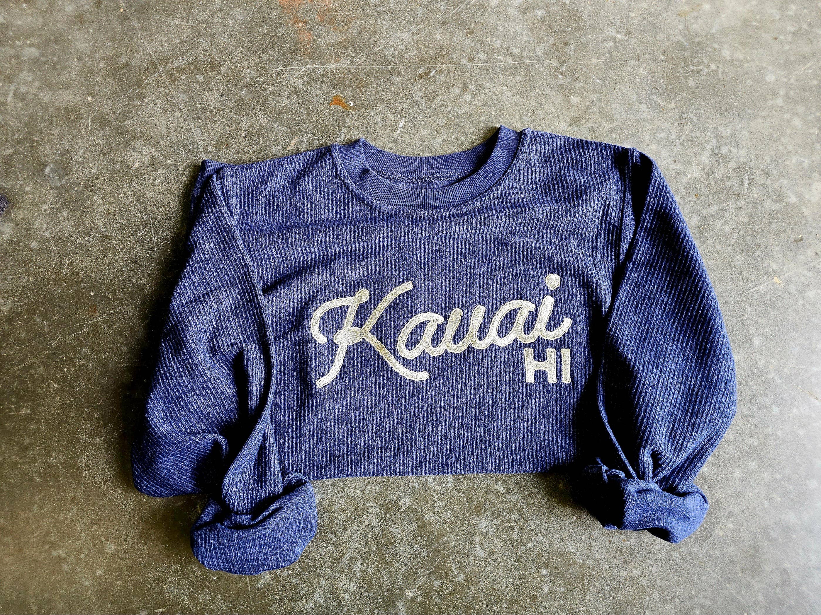 Local Supply Club - Wholesale Sweatshirt - Unisex - The Corded Crew - Lightweight Corduroy Crewneck Pullover0