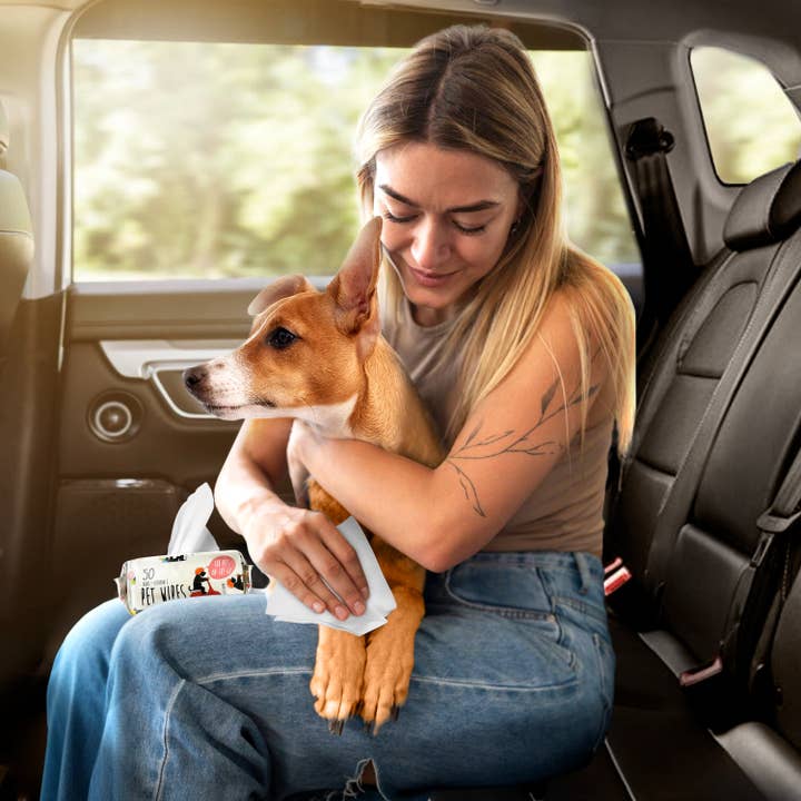 Precious Tails - Wholesale Pet Grooming Aid - Dog - Precious Tails 100pcs. Pet Wipes with Aloe & Vit. E (50/pk)4