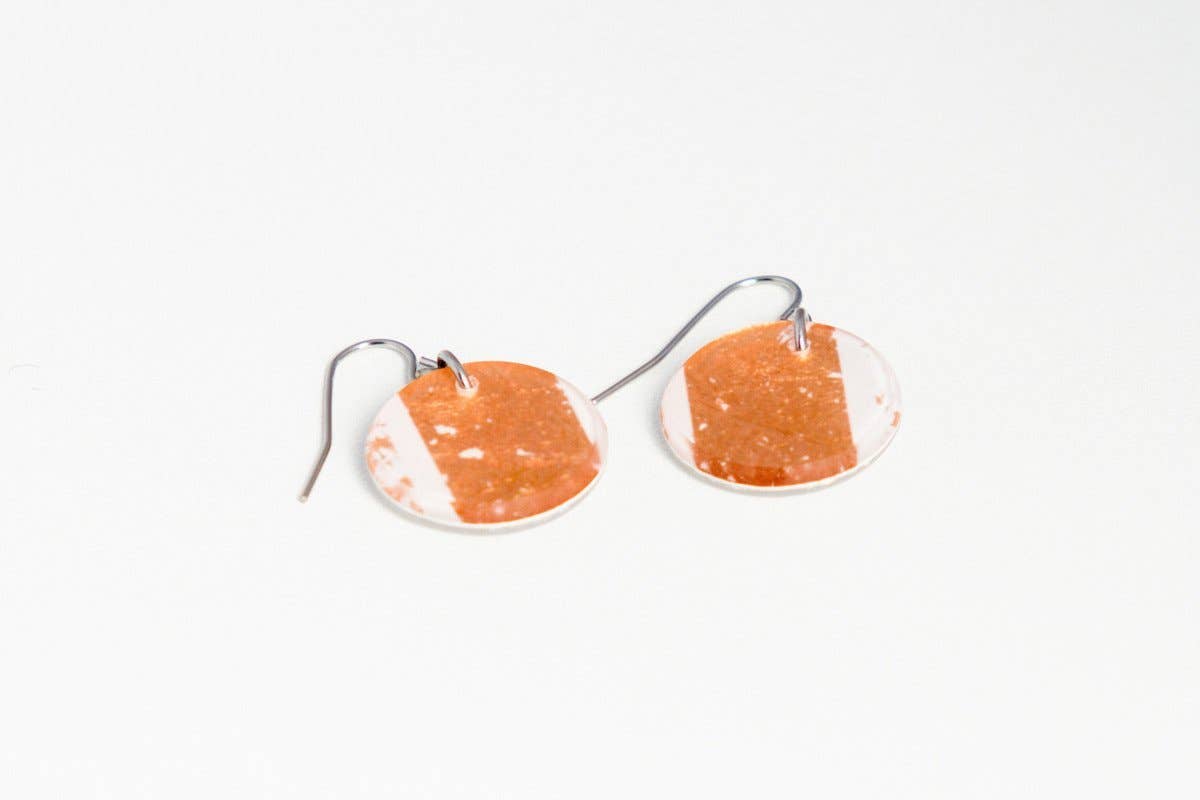 dconstruct - Vente Boucles d'oreilles pendantes - Boucles d'oreilles Ecoresin - Cercle31