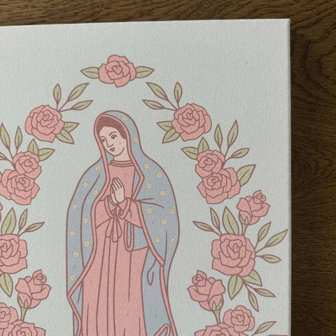 Brick House in the City - Wholesale DIY Craft Kit - Our Lady of Guadalupe Catholic Paint by Number Kit1