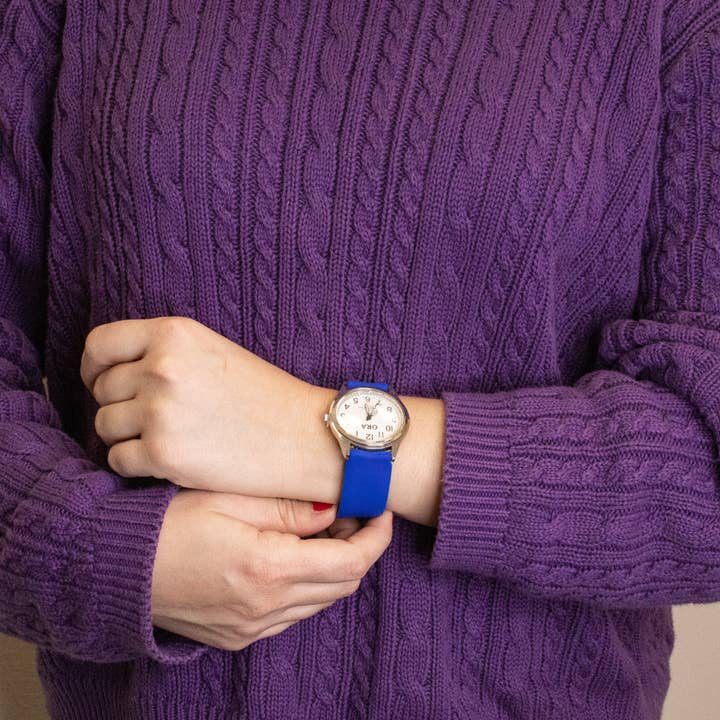 Natalia - Wholesale Wrist Watch - Women's - Interchangeable Silicone Wrist Watch (Analog - White Face)22