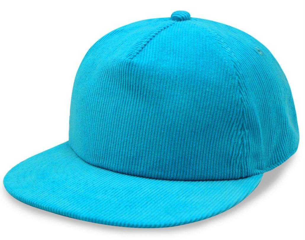 ThatsRad - Wholesale Flat Brim Cap - Unisex - Two Tone Corduroy Rope Snapback Hat 16