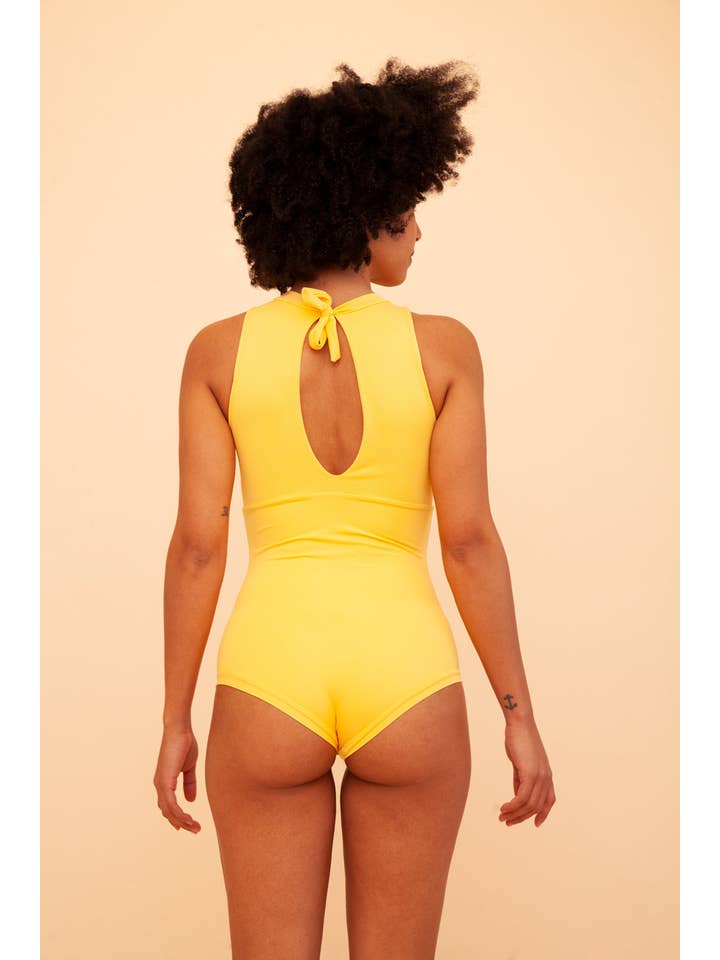 Adalù srl - Vente Maillot de bain une pièce – femme - American – Maillot de bain de surf une pièce sans manches5