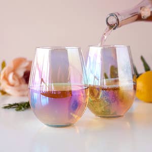Magnetic Saint Wine Charms for Stemless Glasses