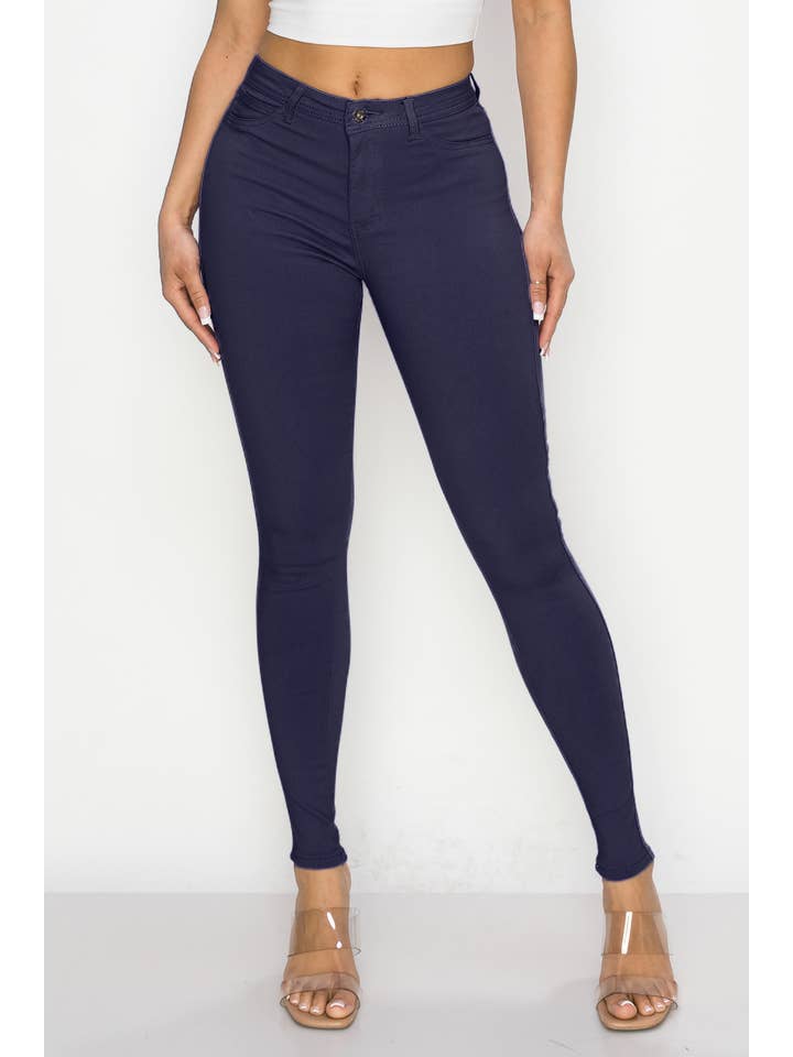 Denim Zone U.S.A. - Wholesale Jeans - Women's - OPEN PACK SUPER STRETCHY UNIFORM COLOR PANTS6