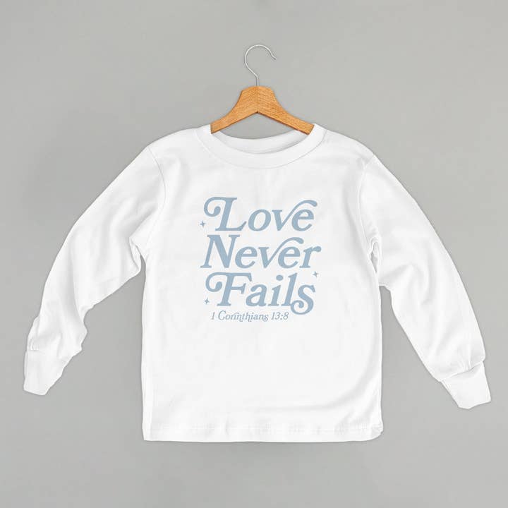 Ivy + Cloth - Wholesale Screen Printed T-Shirt - Kids - Love Never Fails (Kids)
