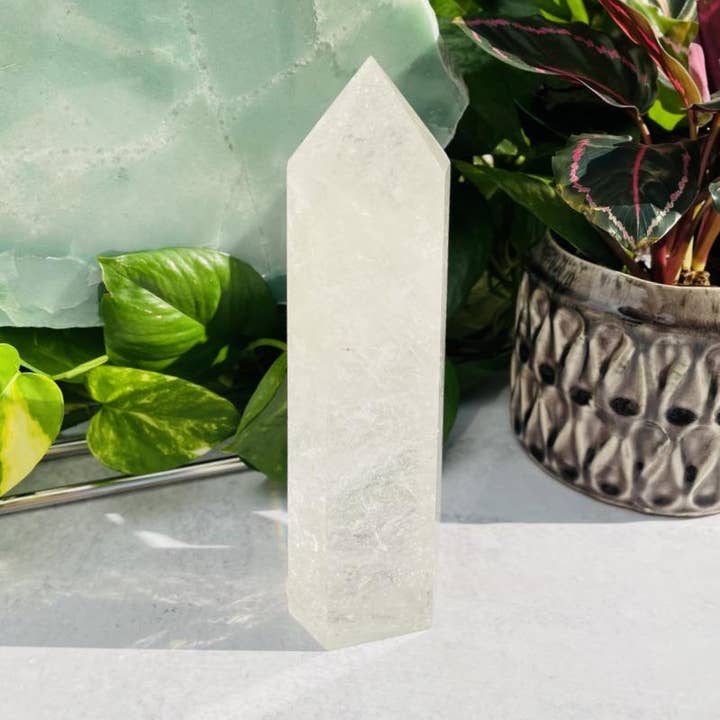 Rock Paradise - Wholesale Spiritual stone/crystal - Crystal Quartz Tower - By Weight -2