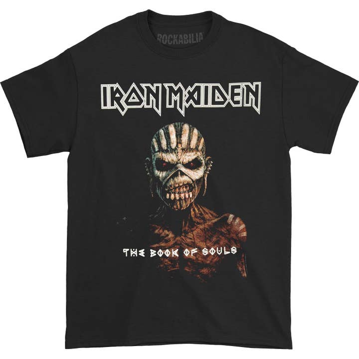 Rockabilia - Wholesale T-Shirt (Graphic) - Unisex - Iron Maiden Book Of Souls Tee T-shirt